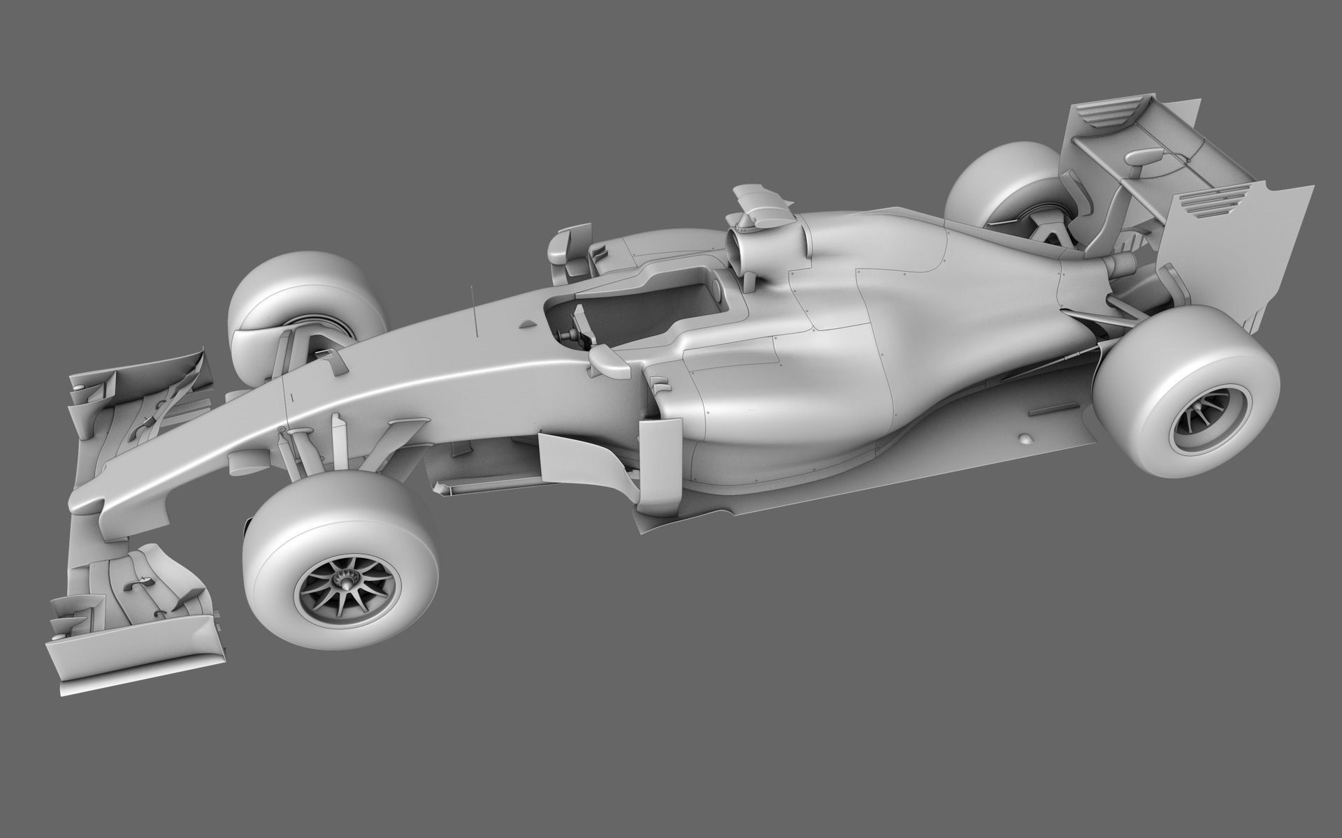 F1 Renault STR10 Formula One 2015 3D model_16
