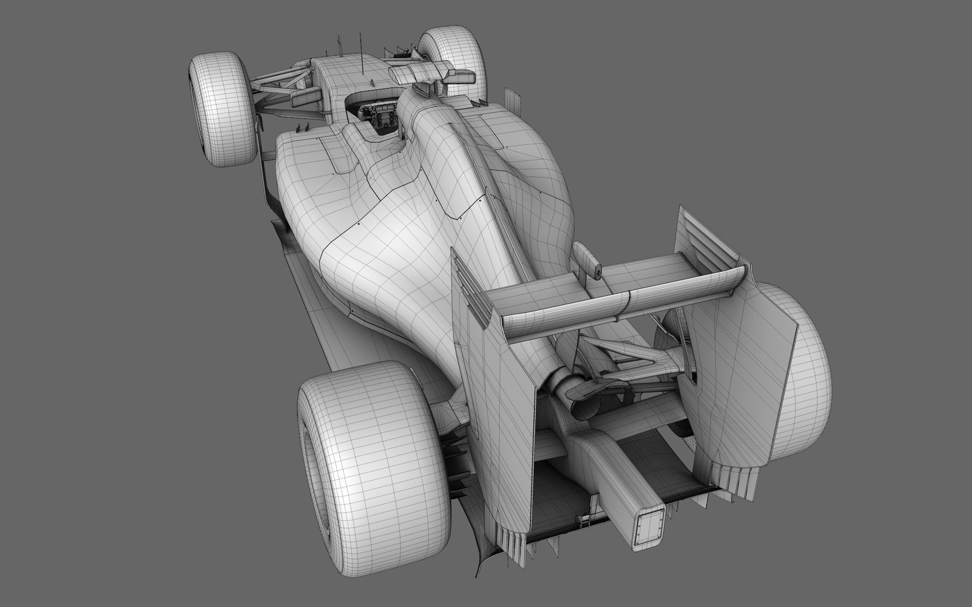 F1 Renault STR10 Formula One 2015 3D model_20