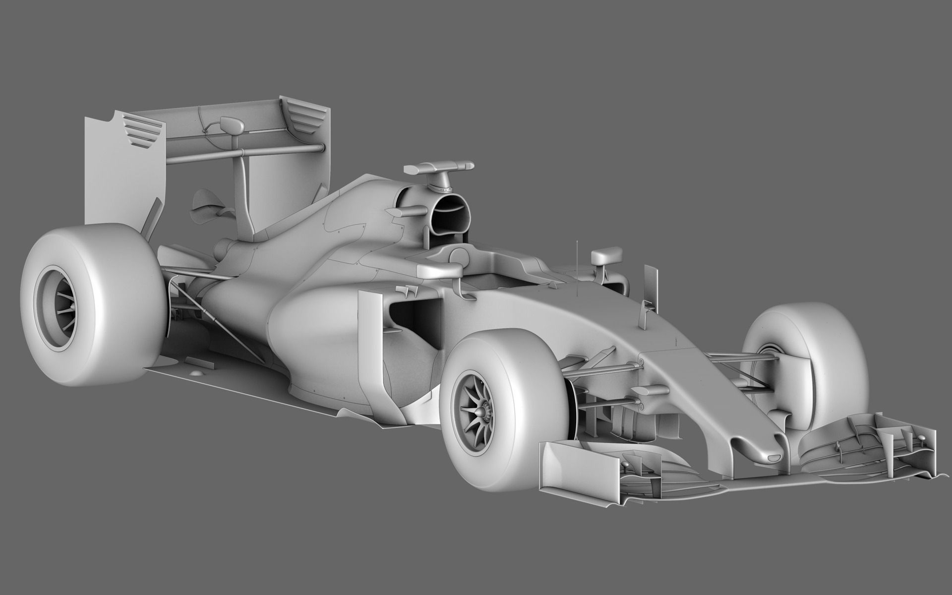 F1 Renault STR10 Formula One 2015 3D model_10