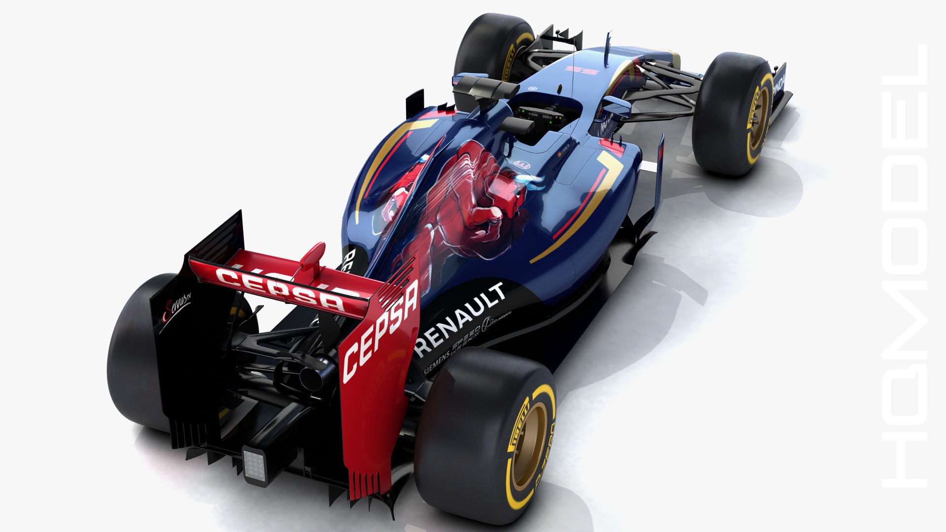 F1 Renault STR10 Formula One 2015 3D model_6
