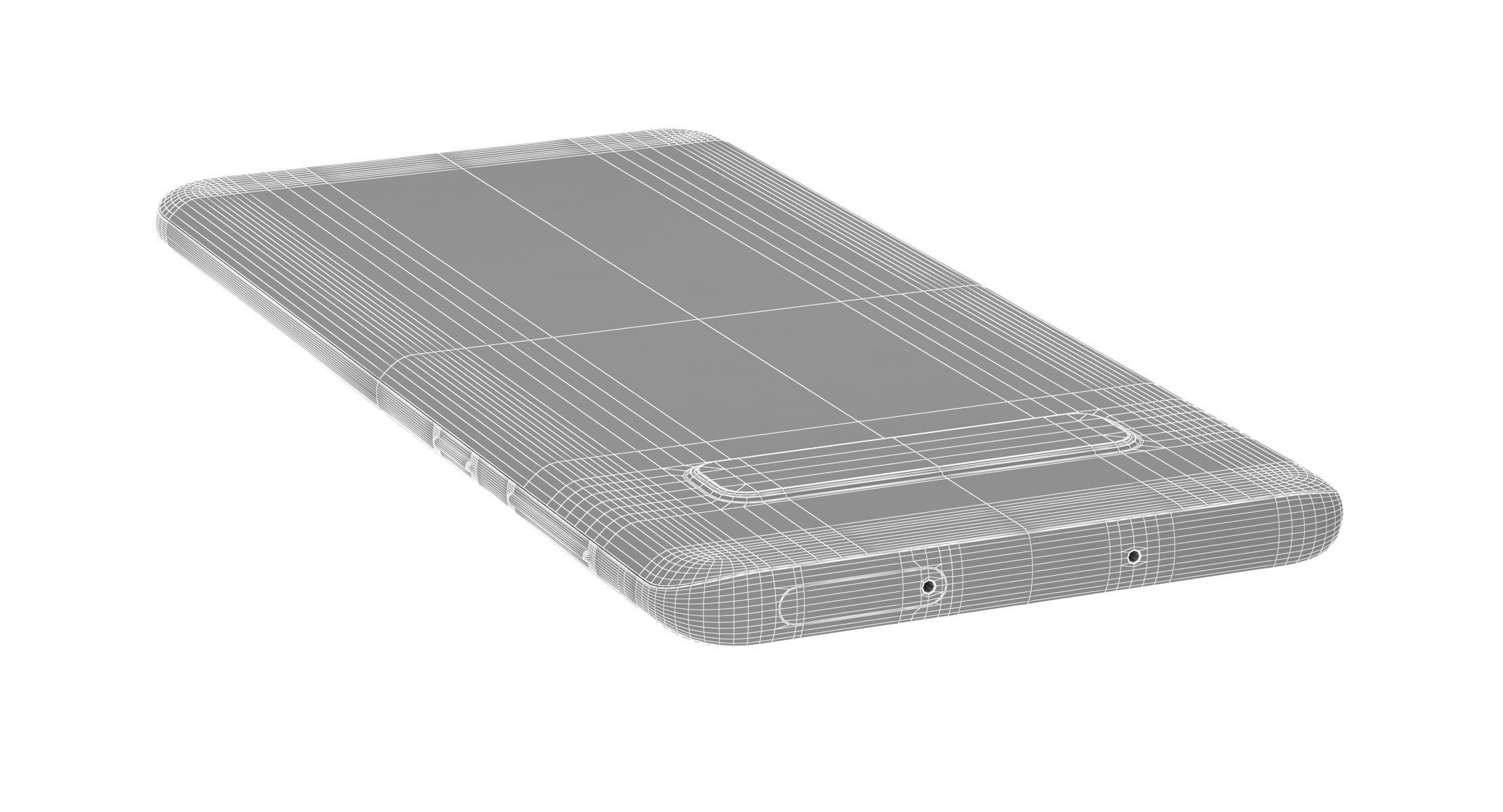 E3D - Samsung Galaxy S10 Black  3D model_8