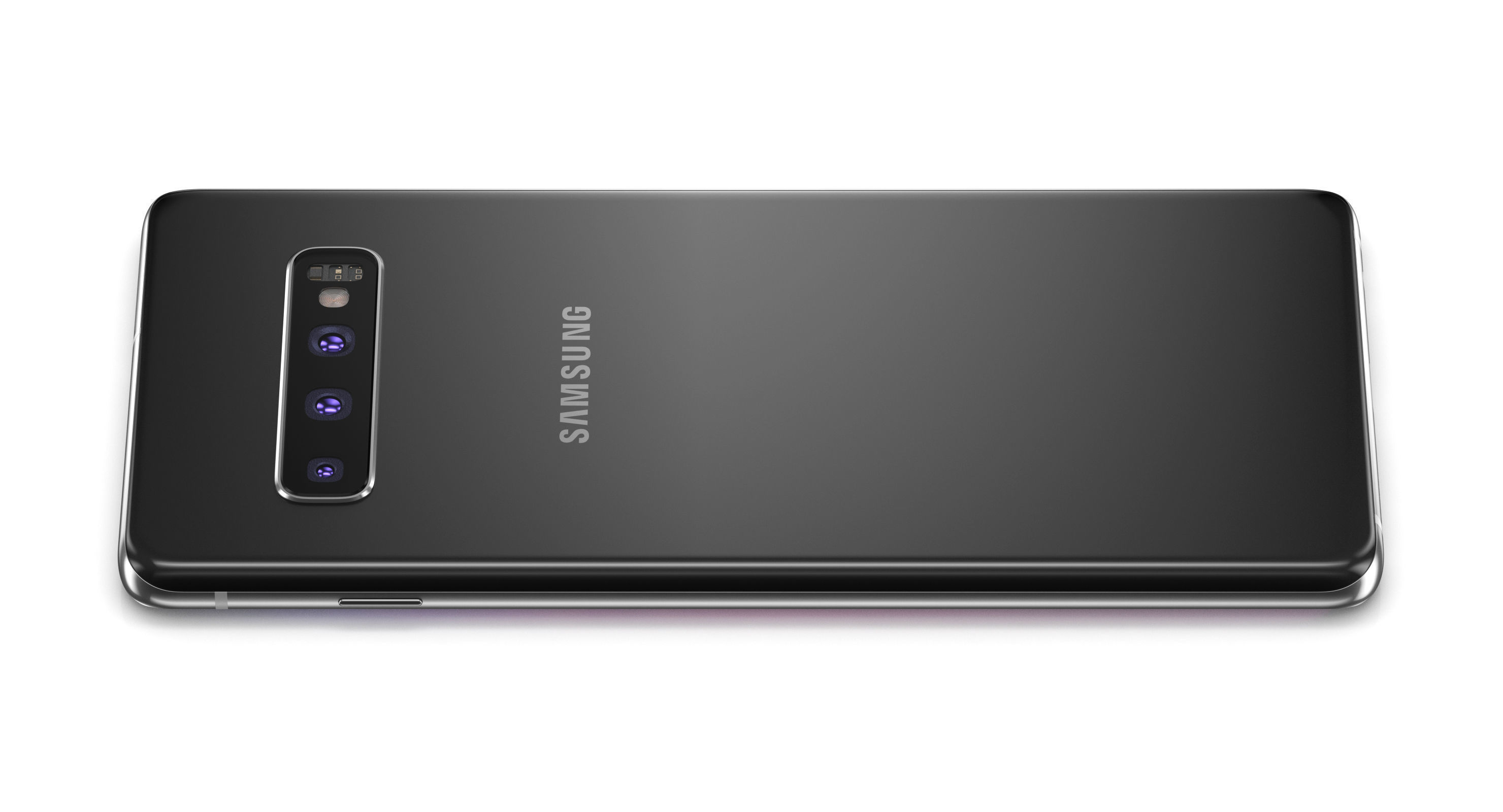 E3D - Samsung Galaxy S10 Black  3D model_3
