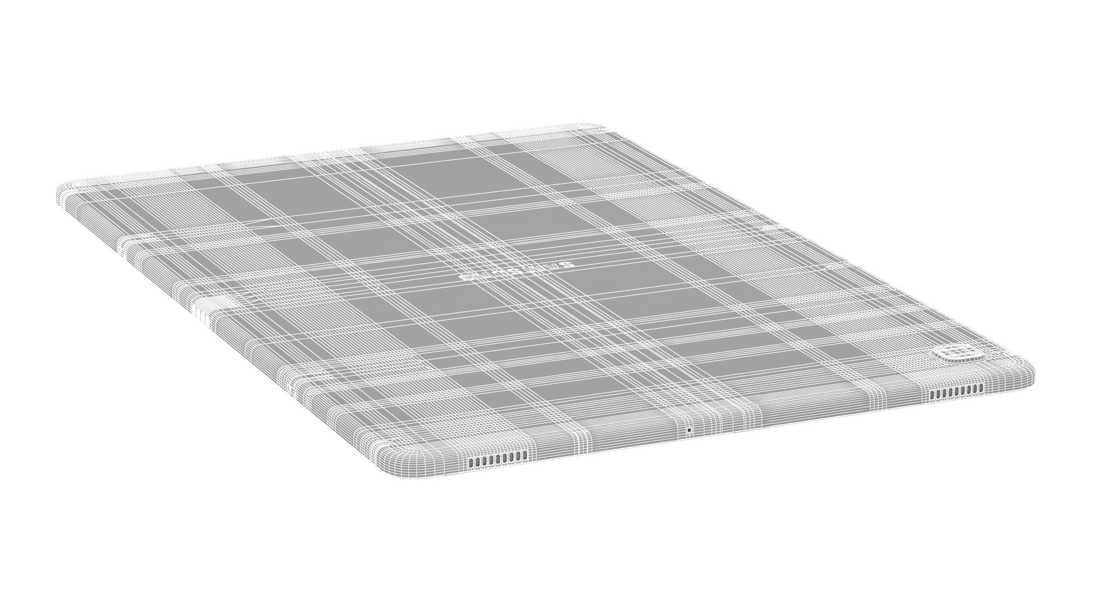 E3D - Samsung Galaxy Tab S5e Black 3D model_11