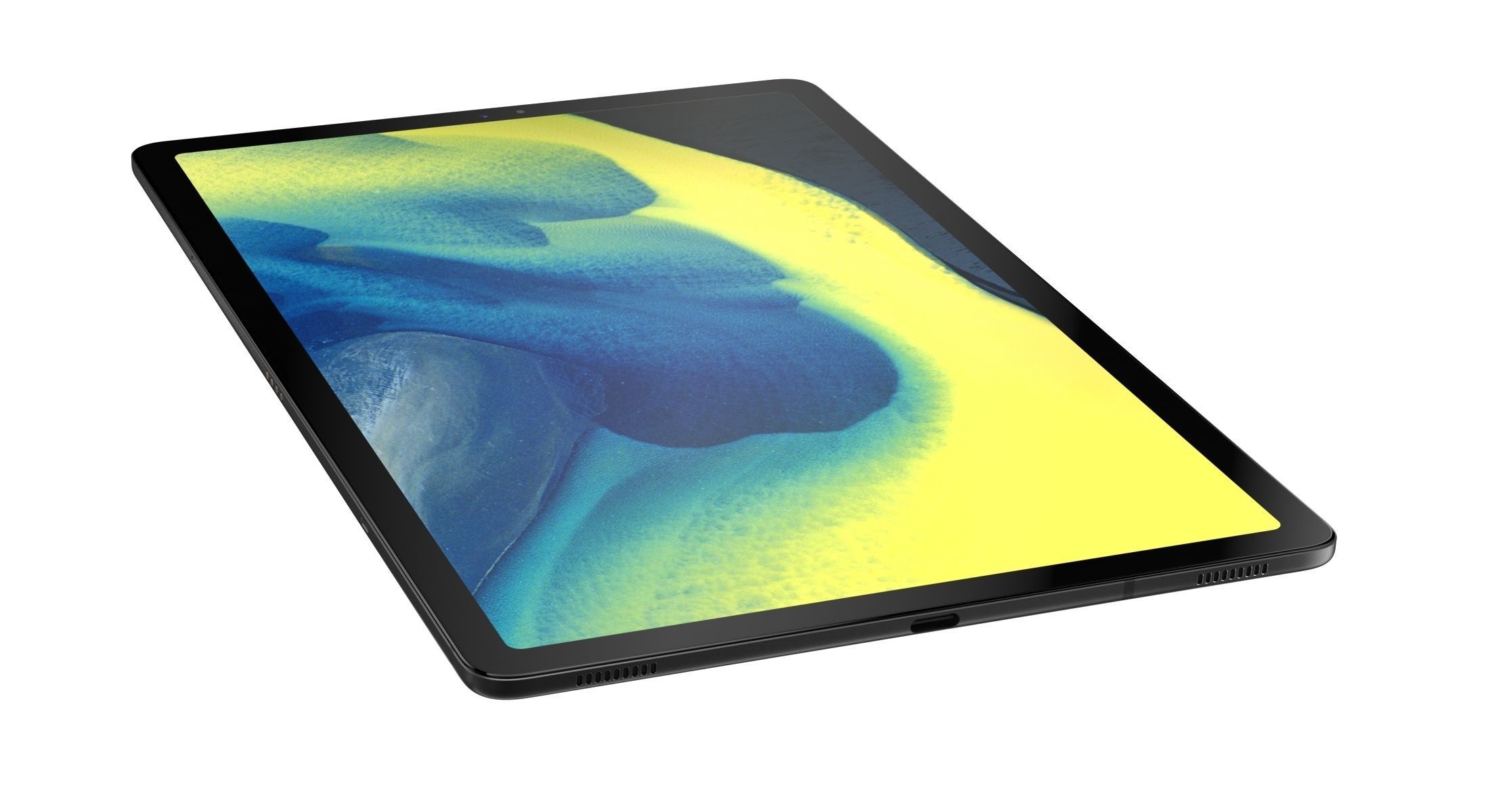 E3D - Samsung Galaxy Tab S5e Black 3D model_7