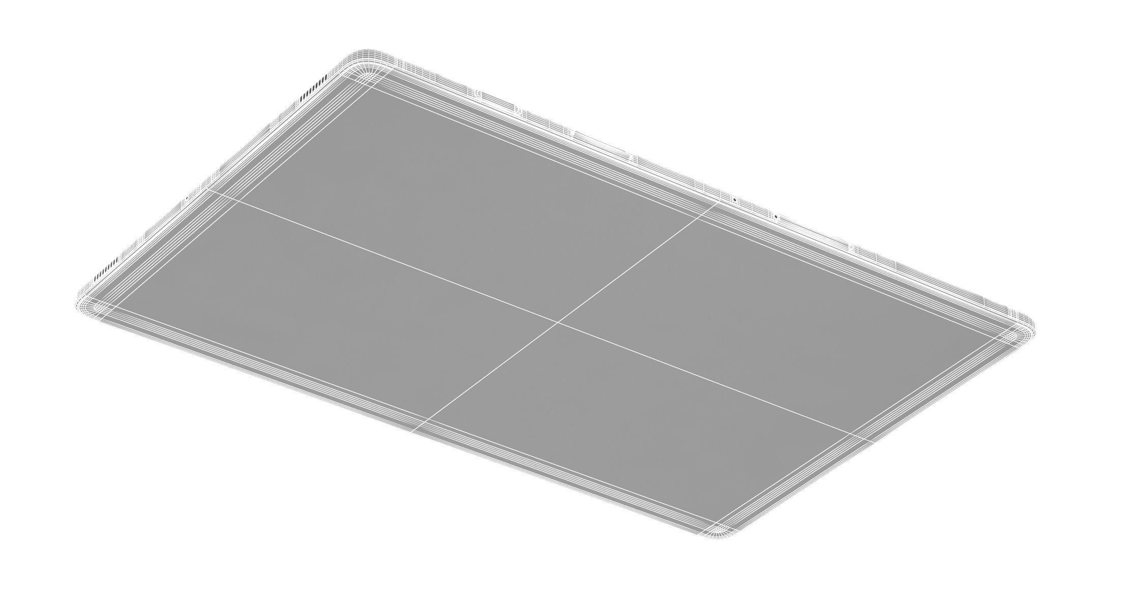 E3D - Samsung Galaxy Tab S5e Black 3D model_9