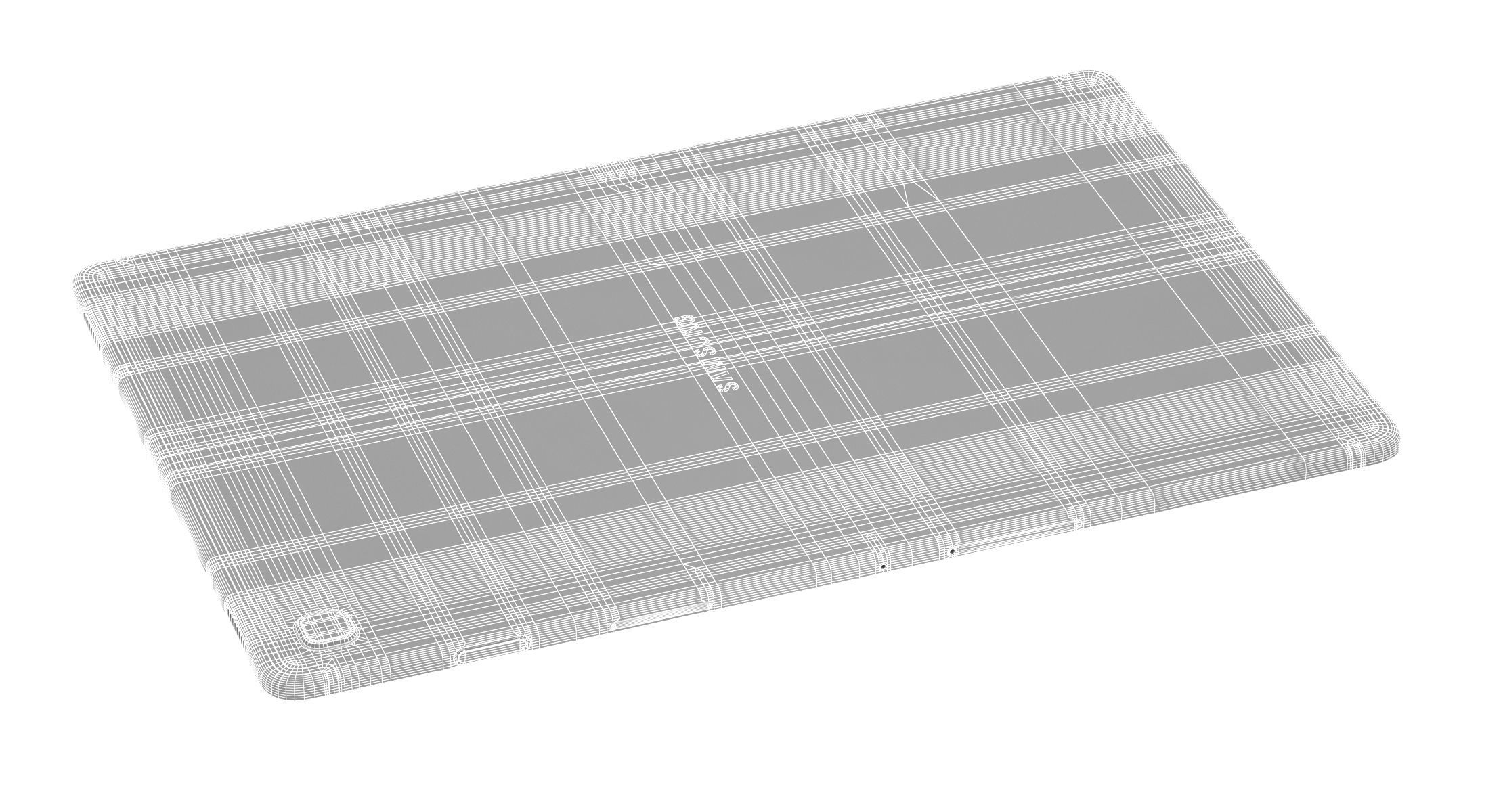 E3D - Samsung Galaxy Tab S5e Black 3D model_8