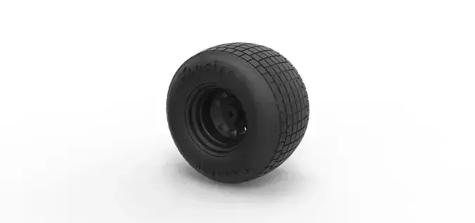 Wheel from Batpod 3D print model