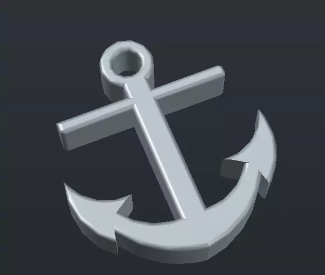 Anchor 3D print model