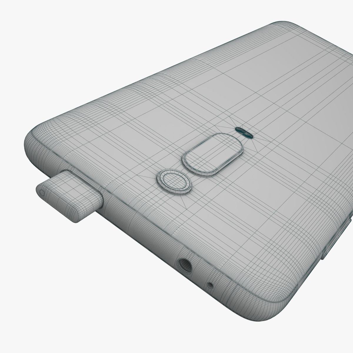 Xiaomi Redmi K20 Pro Flame red 3D model_15