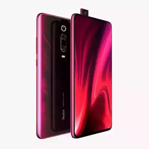 Xiaomi Redmi K20 Pro Flame red 3D model
