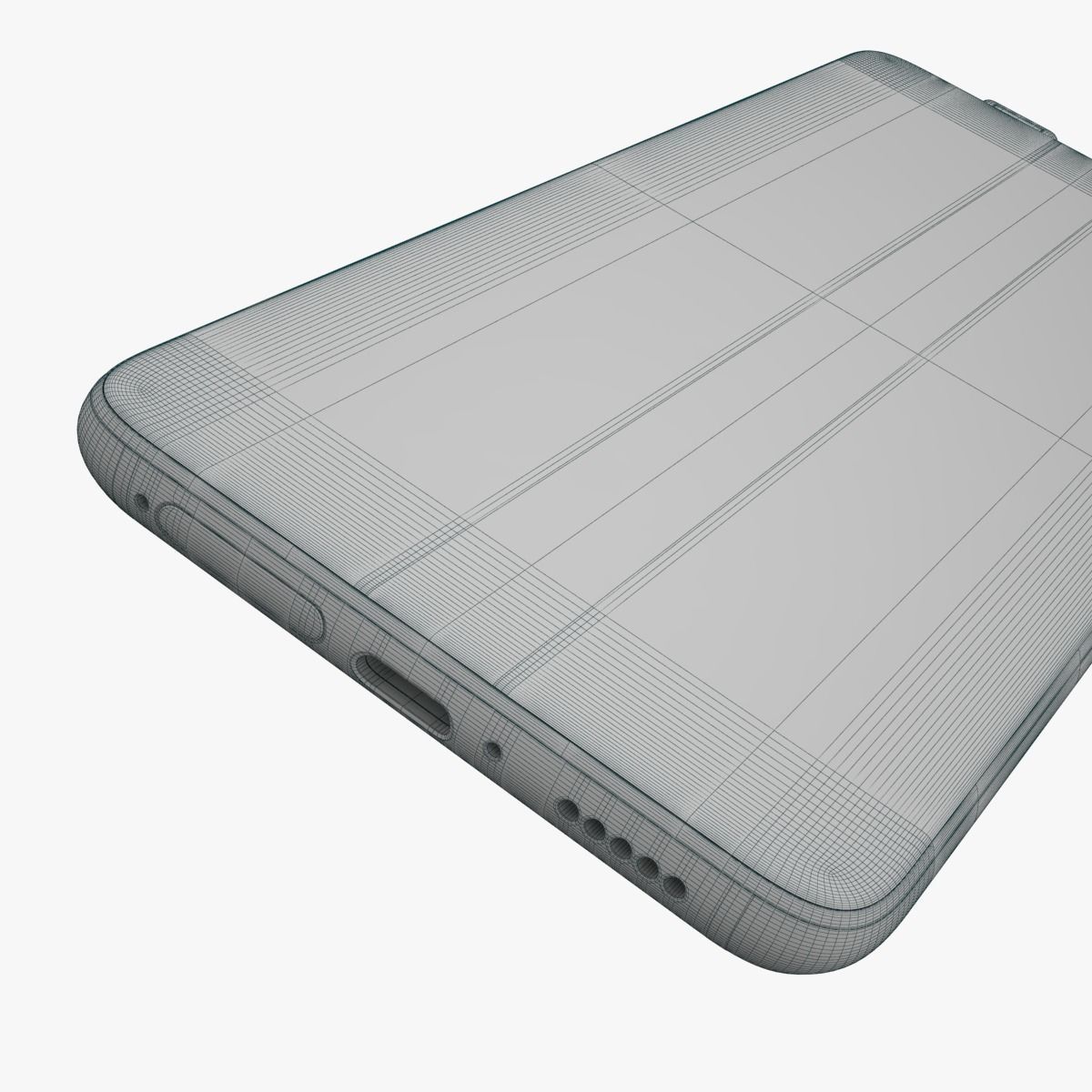 Xiaomi Redmi K20 Pro Flame red 3D model_13