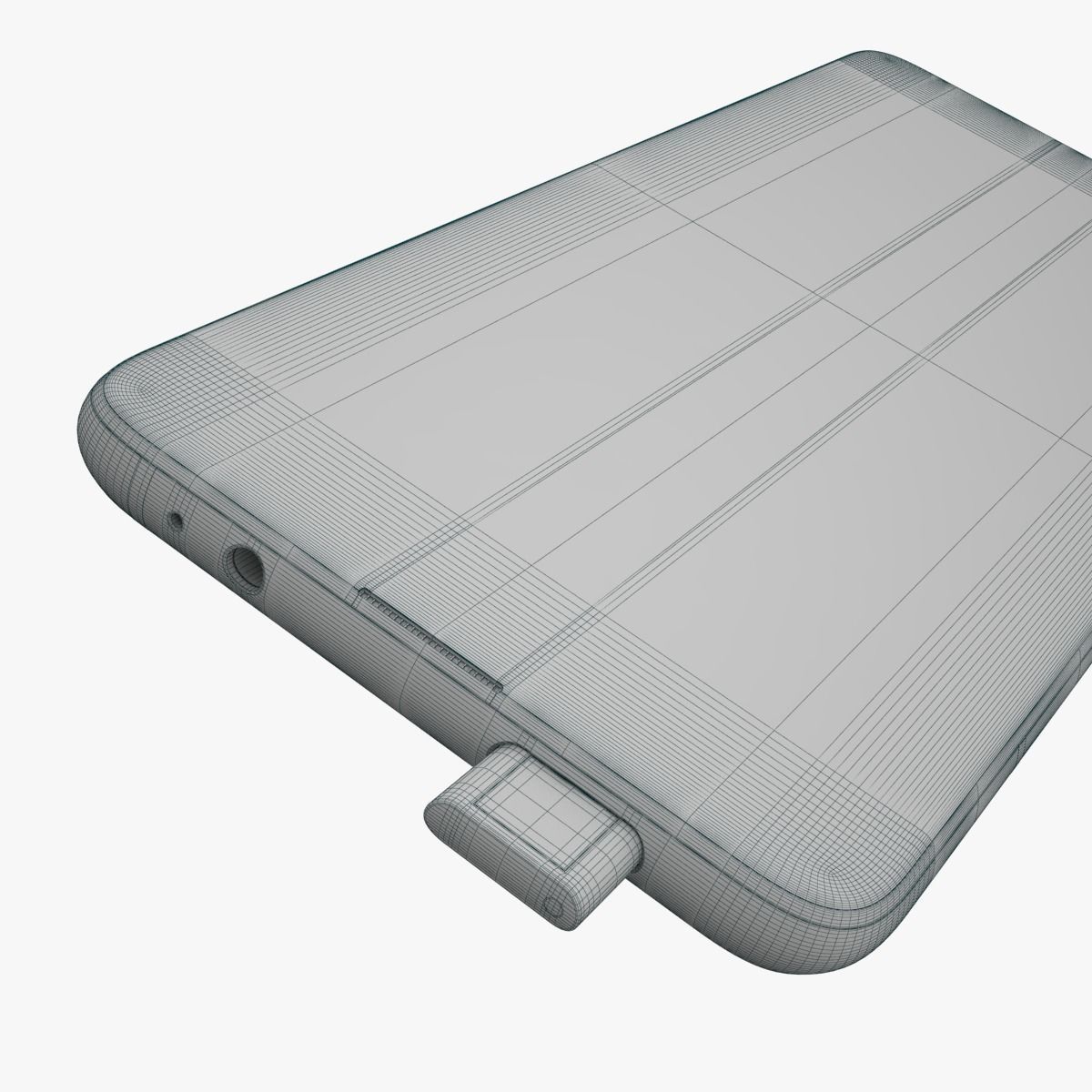 Xiaomi Redmi K20 Pro Flame red 3D model_14