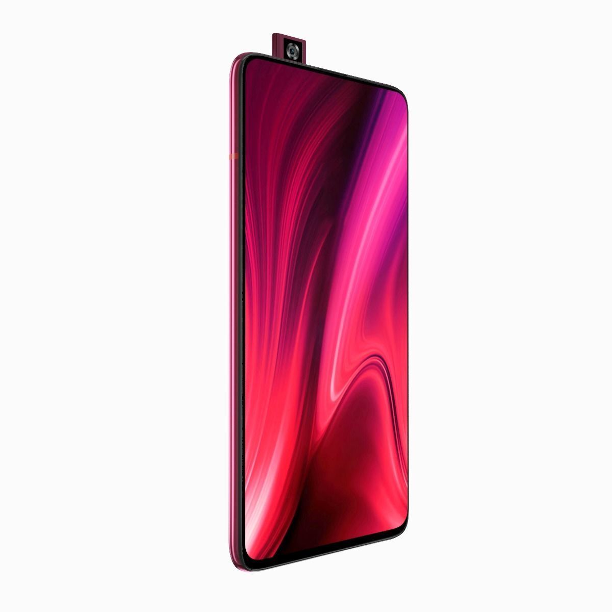 Xiaomi Redmi K20 Pro Flame red 3D model_8