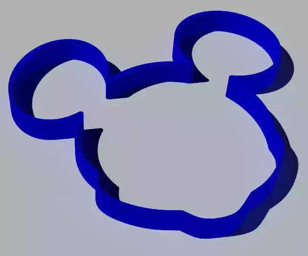 Mickey mouse form 3D print model
