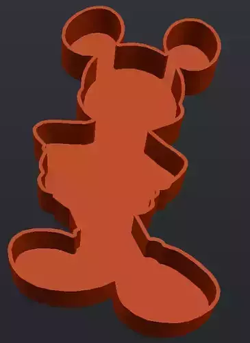 Mickey mouse form 3D print model