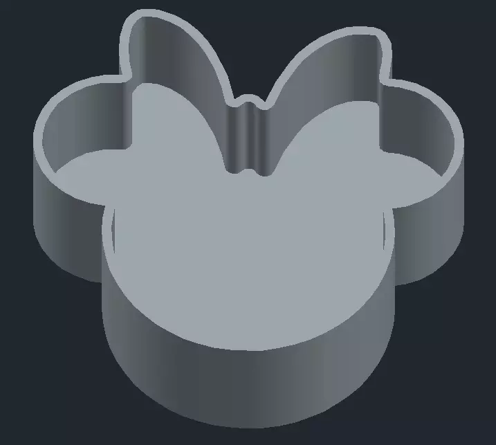 Minnie mouse form 3D print model