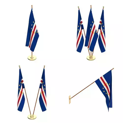 Cape Verde Flag Pack