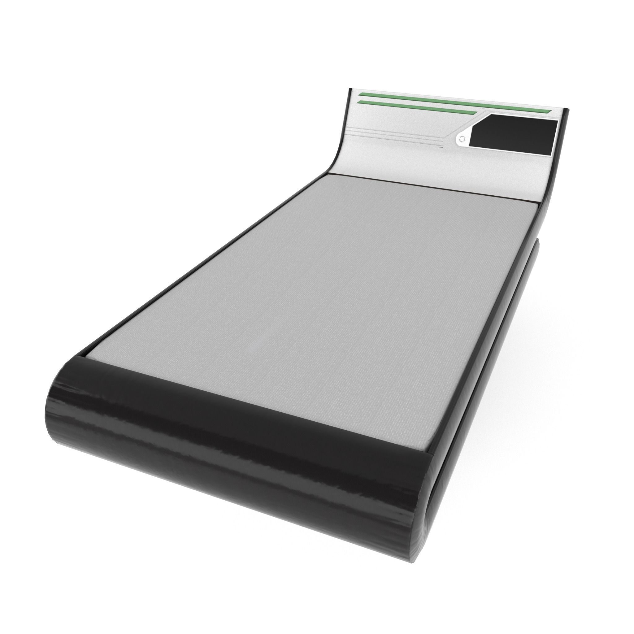 bed sci-fi Low-poly 3D model_2