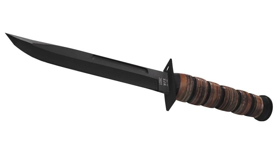Bayonet Knife Low-poly 3D model