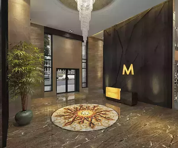 Five Star Hotel Buffet Entrance