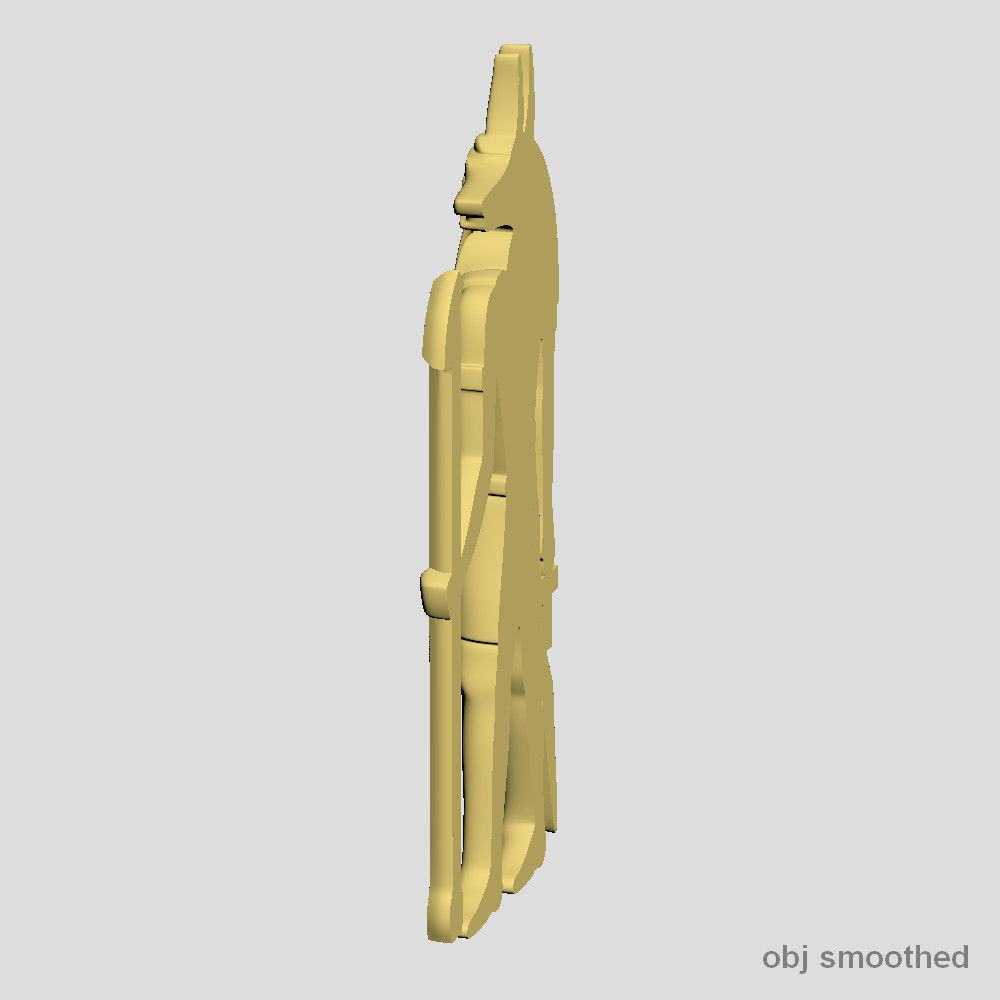 Egyptian god - Anubis - Excellent for jewelry 3D print model_3