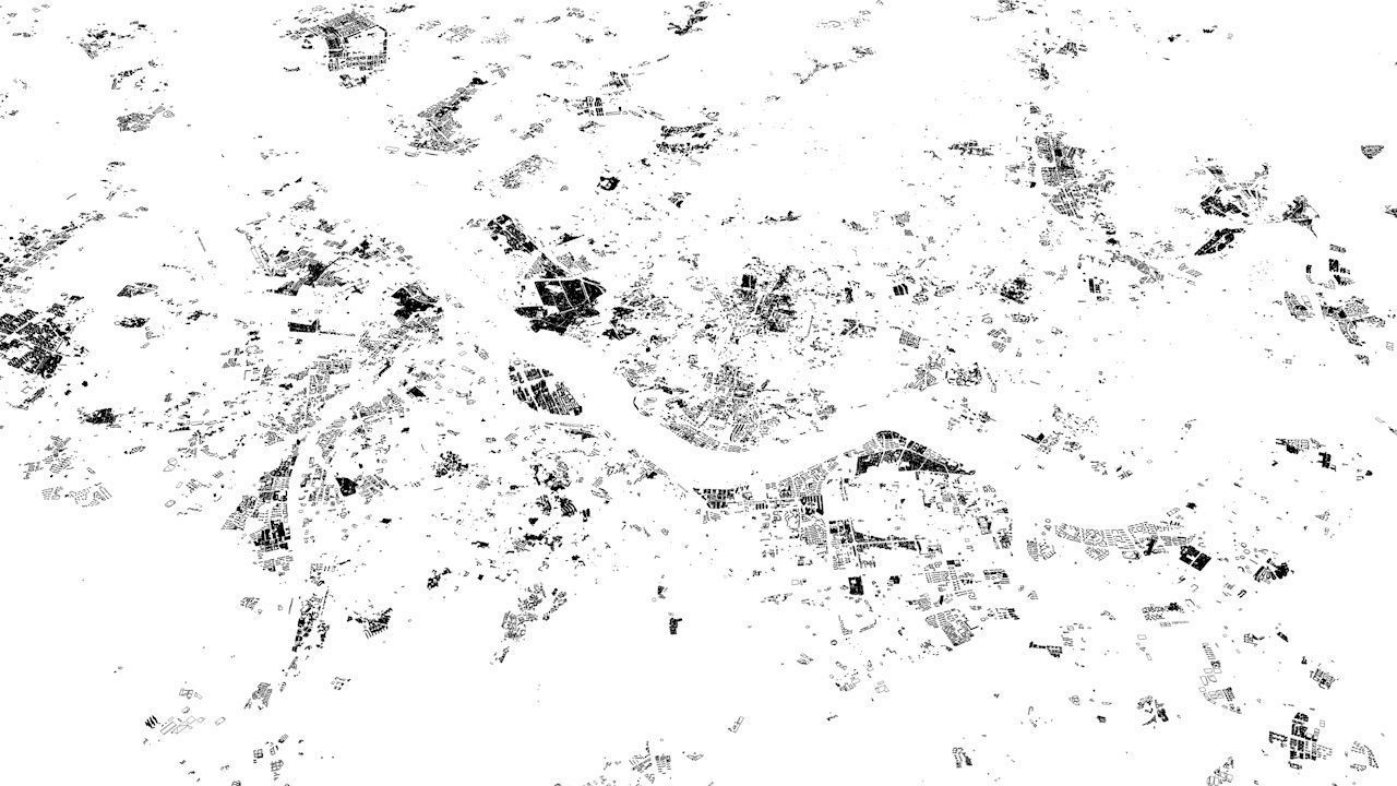 Seoul Streets and Buildings 3D model_12