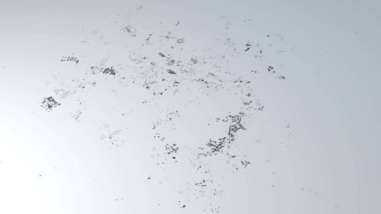 Seoul Streets and Buildings 3D model_4