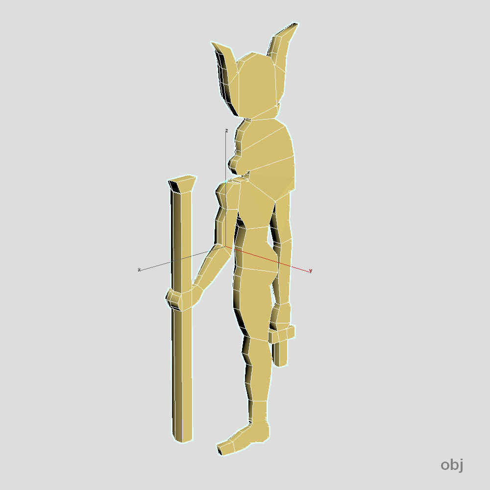 Egyptian goddess -Hathor - Excellent for jewelry 3D print model_6