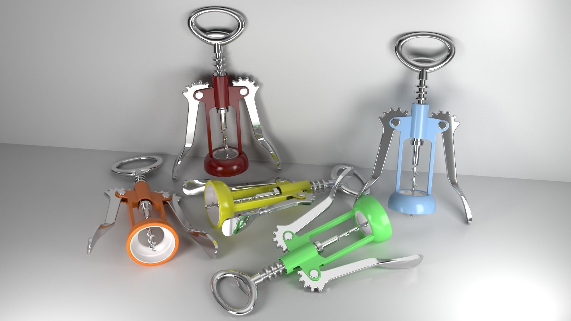 Apri bottiglie 3D model_1