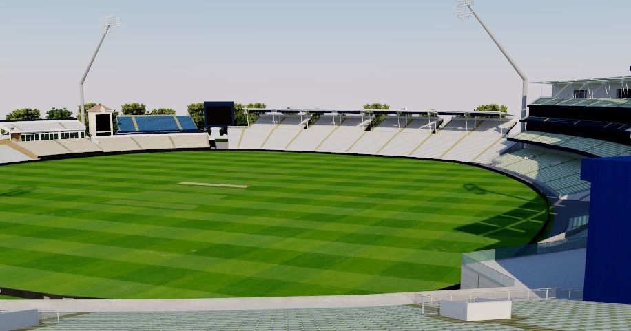 Edgbaston Cricket Ground - Birmingham 3D model_9