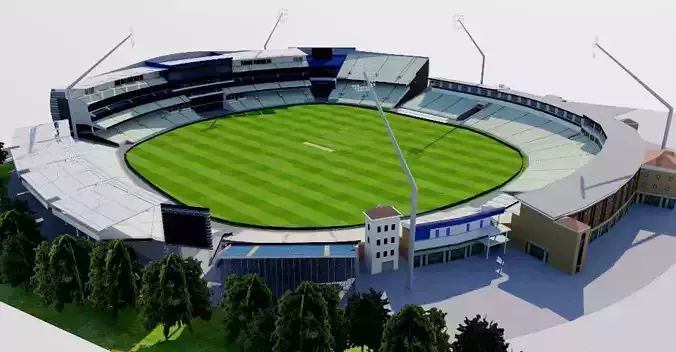 Edgbaston Cricket Ground - Birmingham 3D model