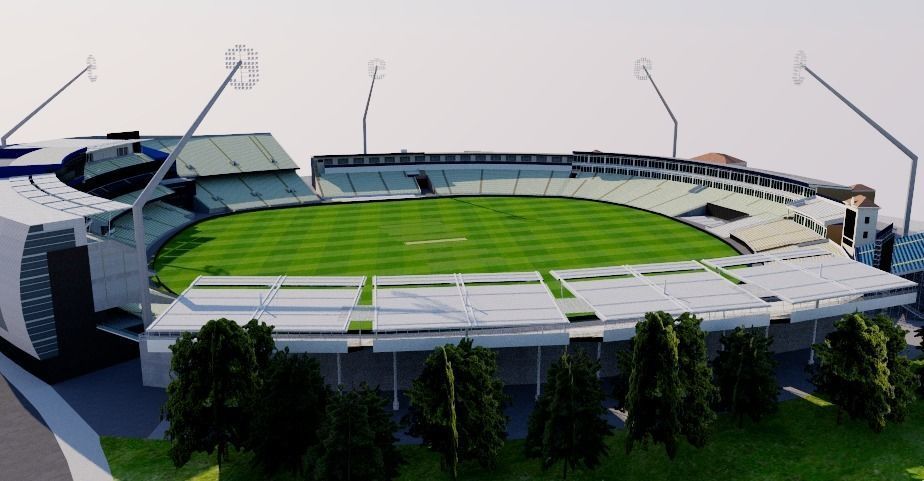 Edgbaston Cricket Ground - Birmingham 3D model_3