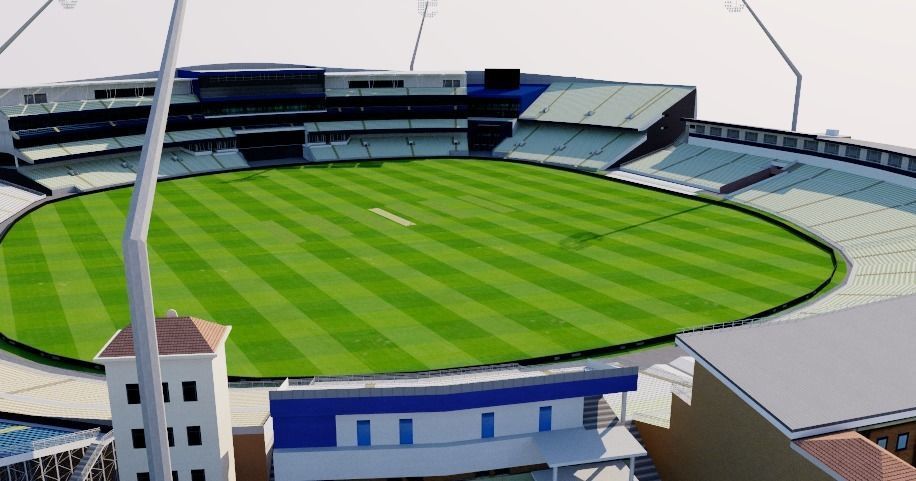 Edgbaston Cricket Ground - Birmingham 3D model_4