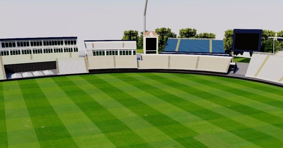 Edgbaston Cricket Ground - Birmingham 3D model_7