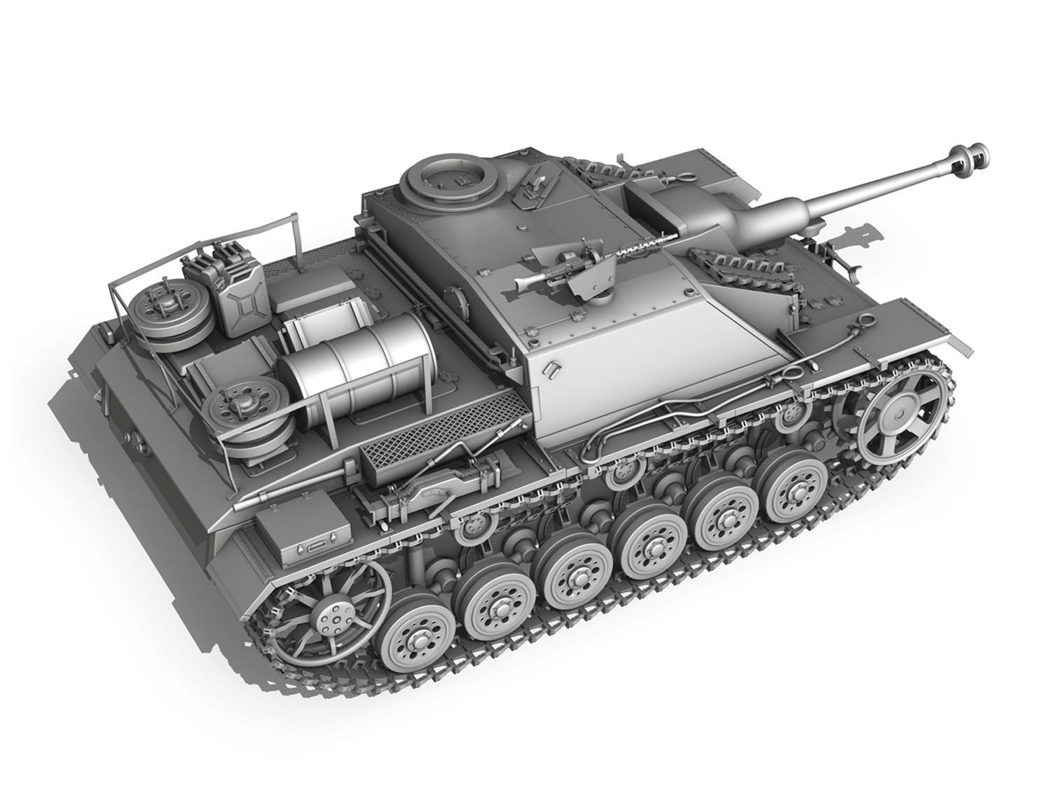 StuG III  Ausf G Mid Production 3D model_6
