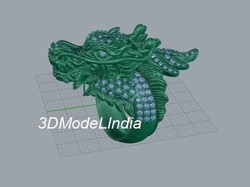 Dragon Ring 3d model 3D print model