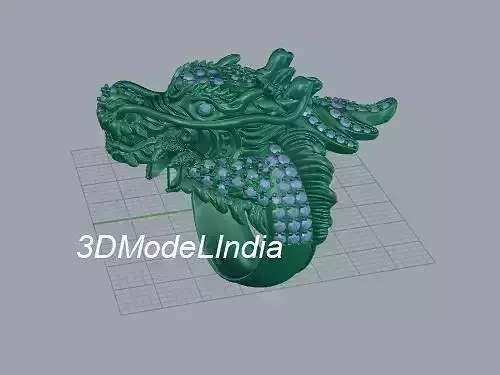 Dragon Ring 3d model 3D print model