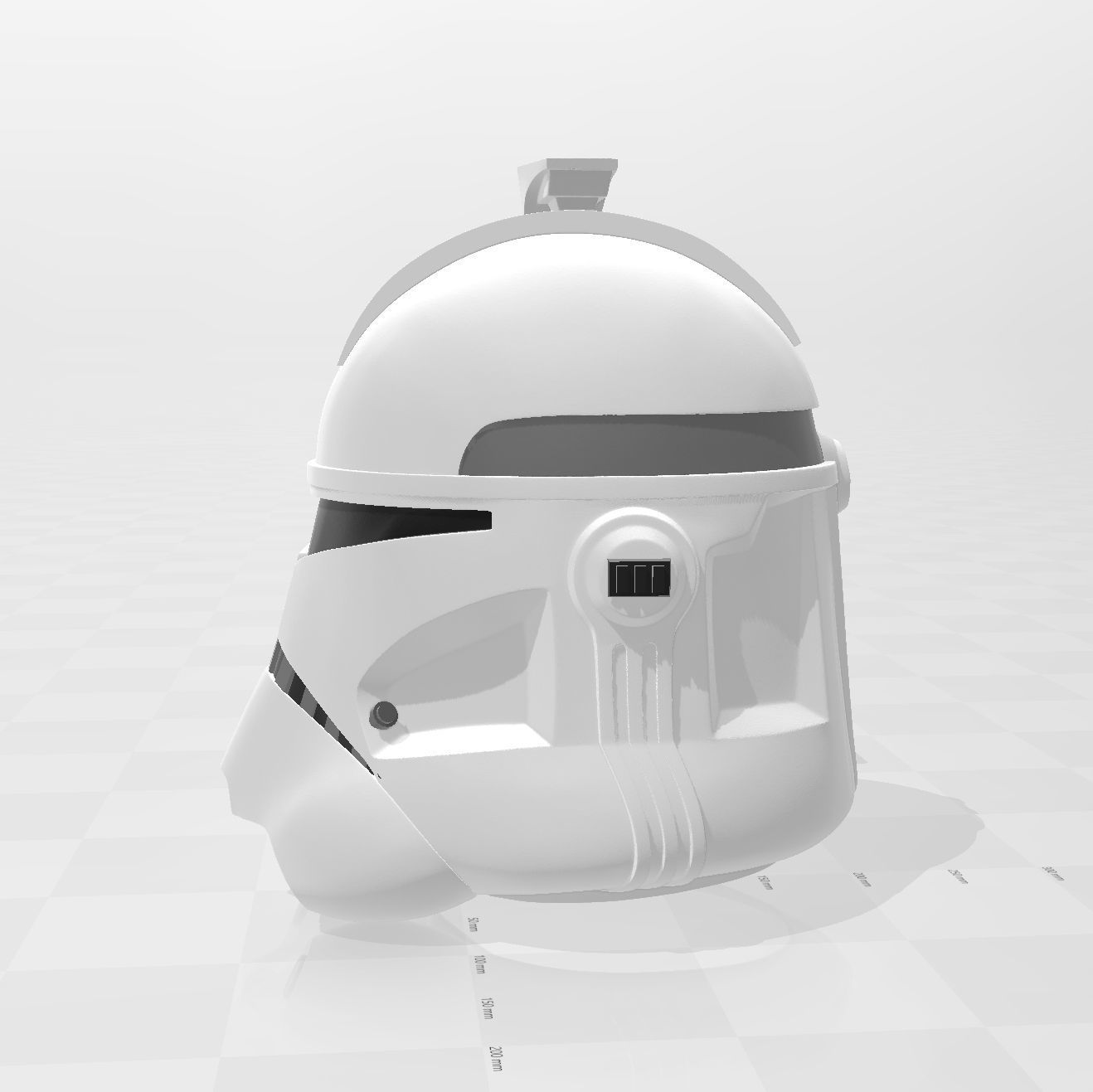 Star Wars Captain Rex Phase II Helmet 3D print model_2