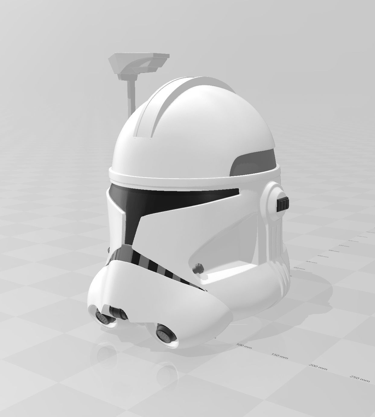 Star Wars Captain Rex Phase II Helmet 3D print model_1