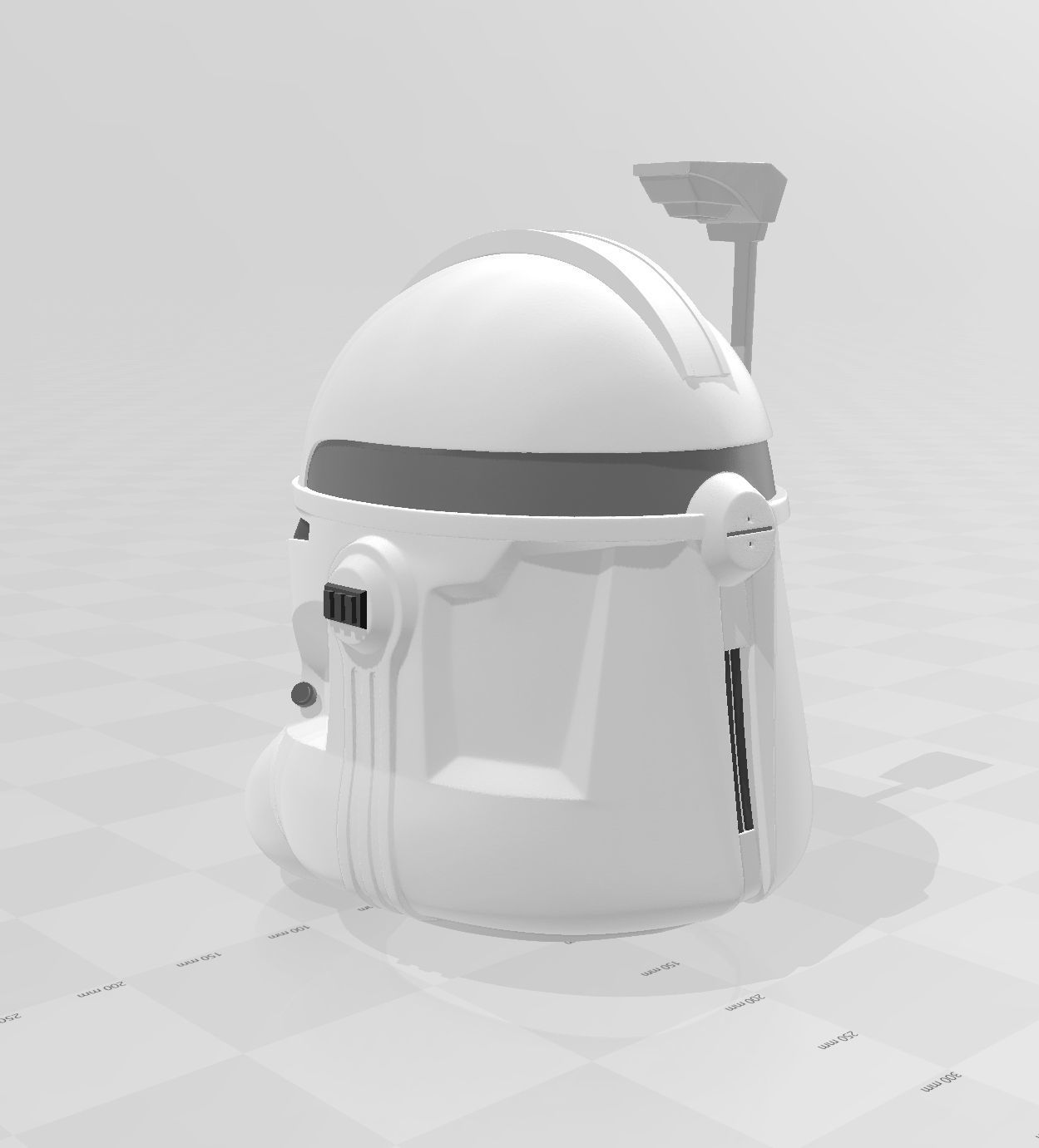 Star Wars Captain Rex Phase II Helmet 3D print model_3