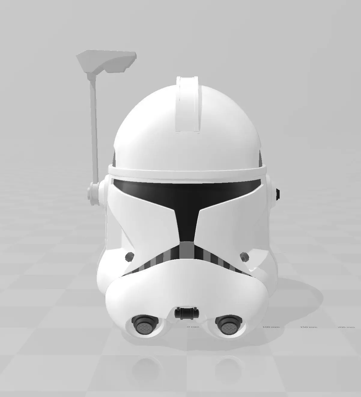 Star Wars Captain Rex Phase II Helmet 3D print model_0
