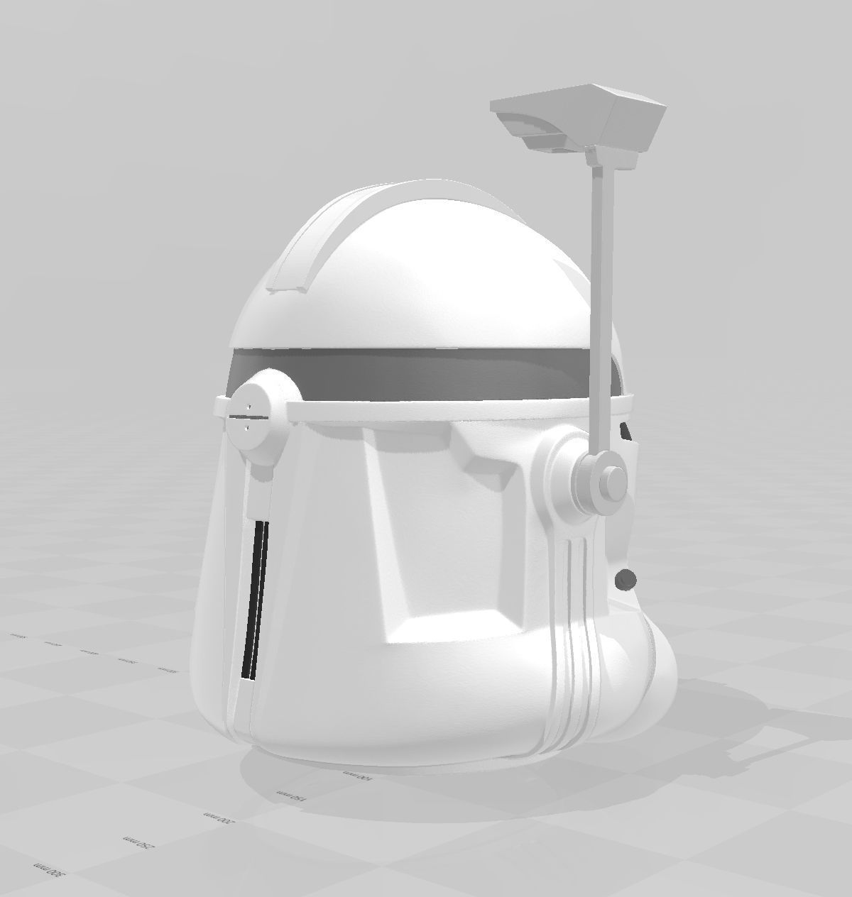 Star Wars Captain Rex Phase II Helmet 3D print model_5