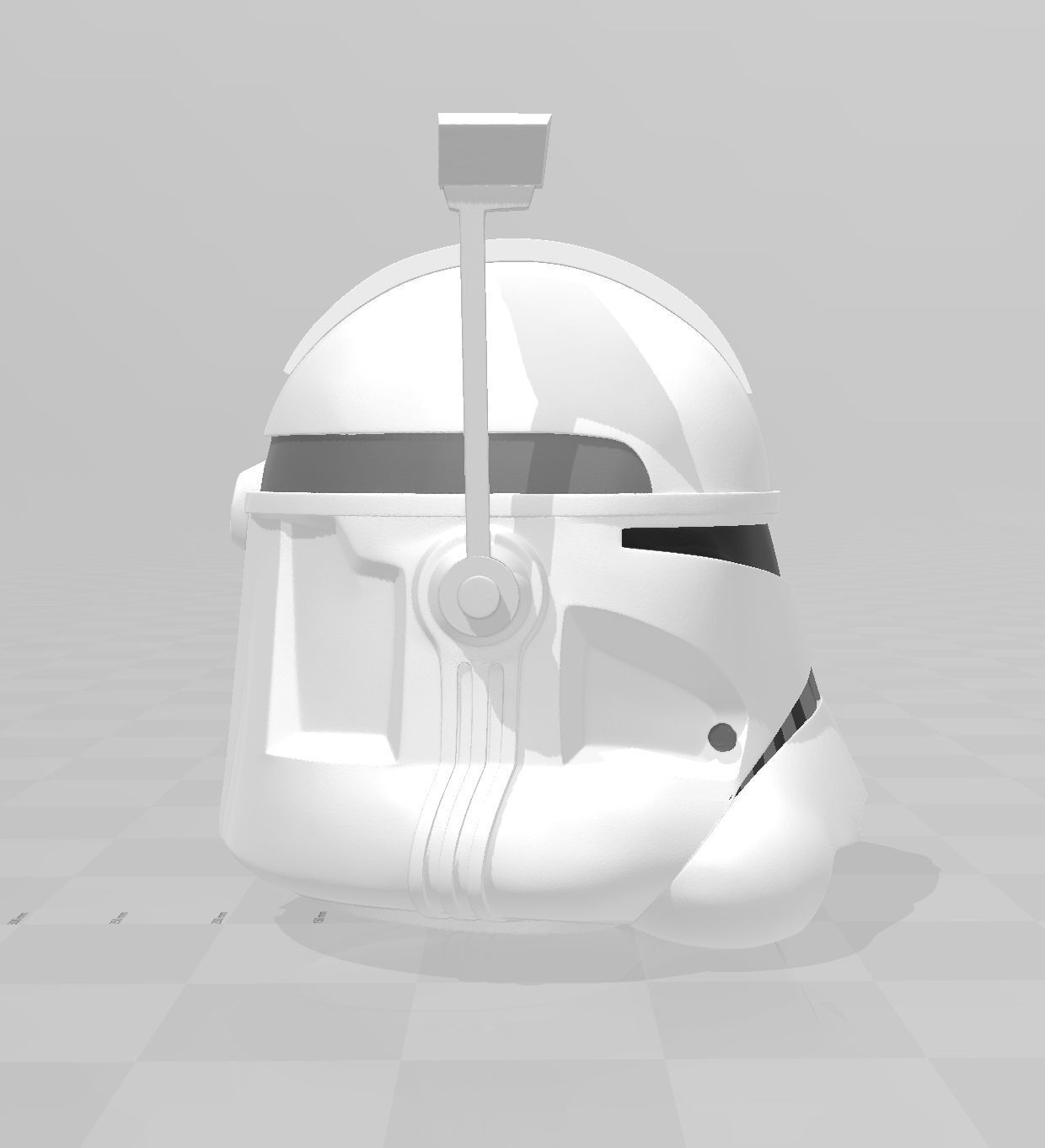 Star Wars Captain Rex Phase II Helmet 3D print model_6