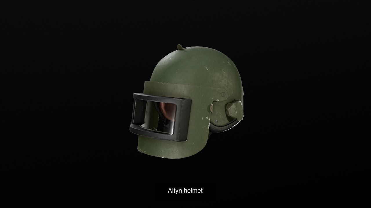 Military gear pack 3D Model Collection_2
