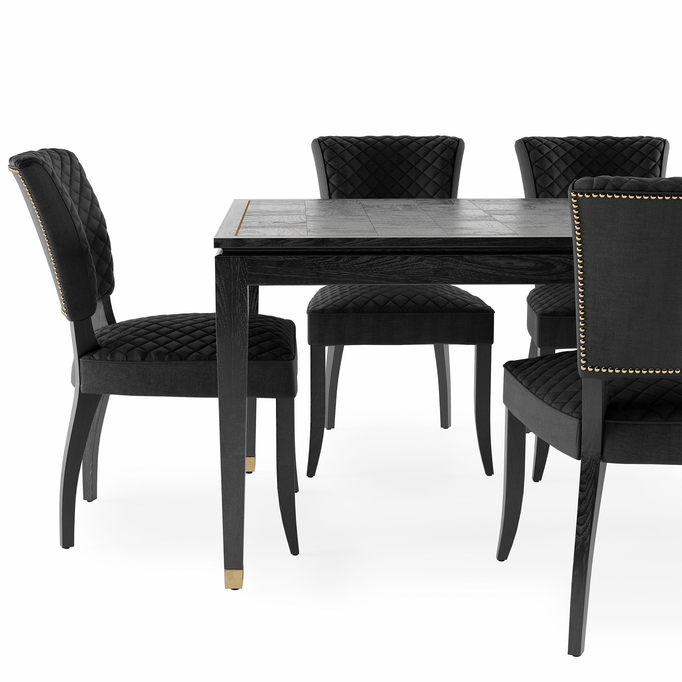 Hermitage Dining Table 3D model_3