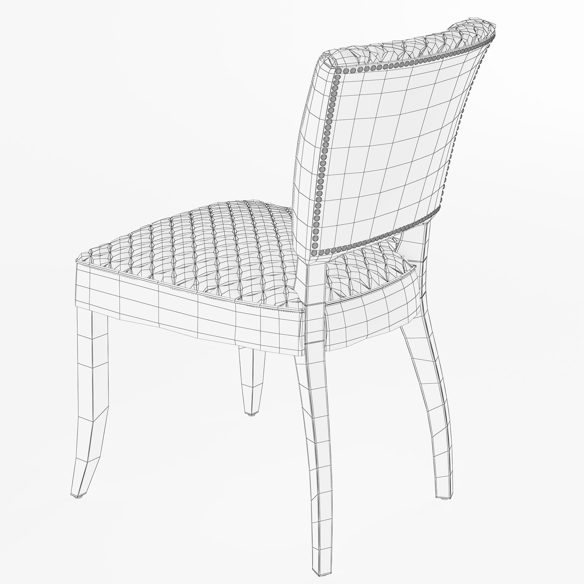 Hermitage Dining Table 3D model_18