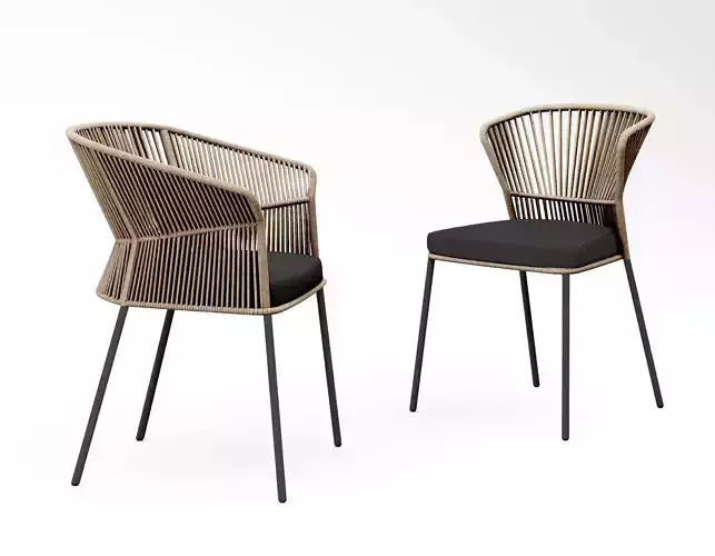 Potocco Ola chair 893 and Ola armchair 893