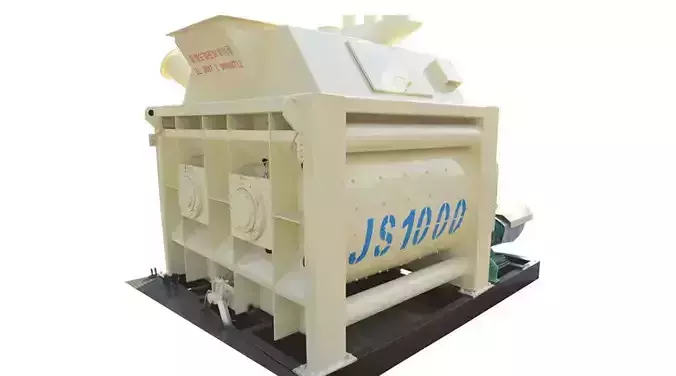 JS1000 Concrete Mixer 3D model