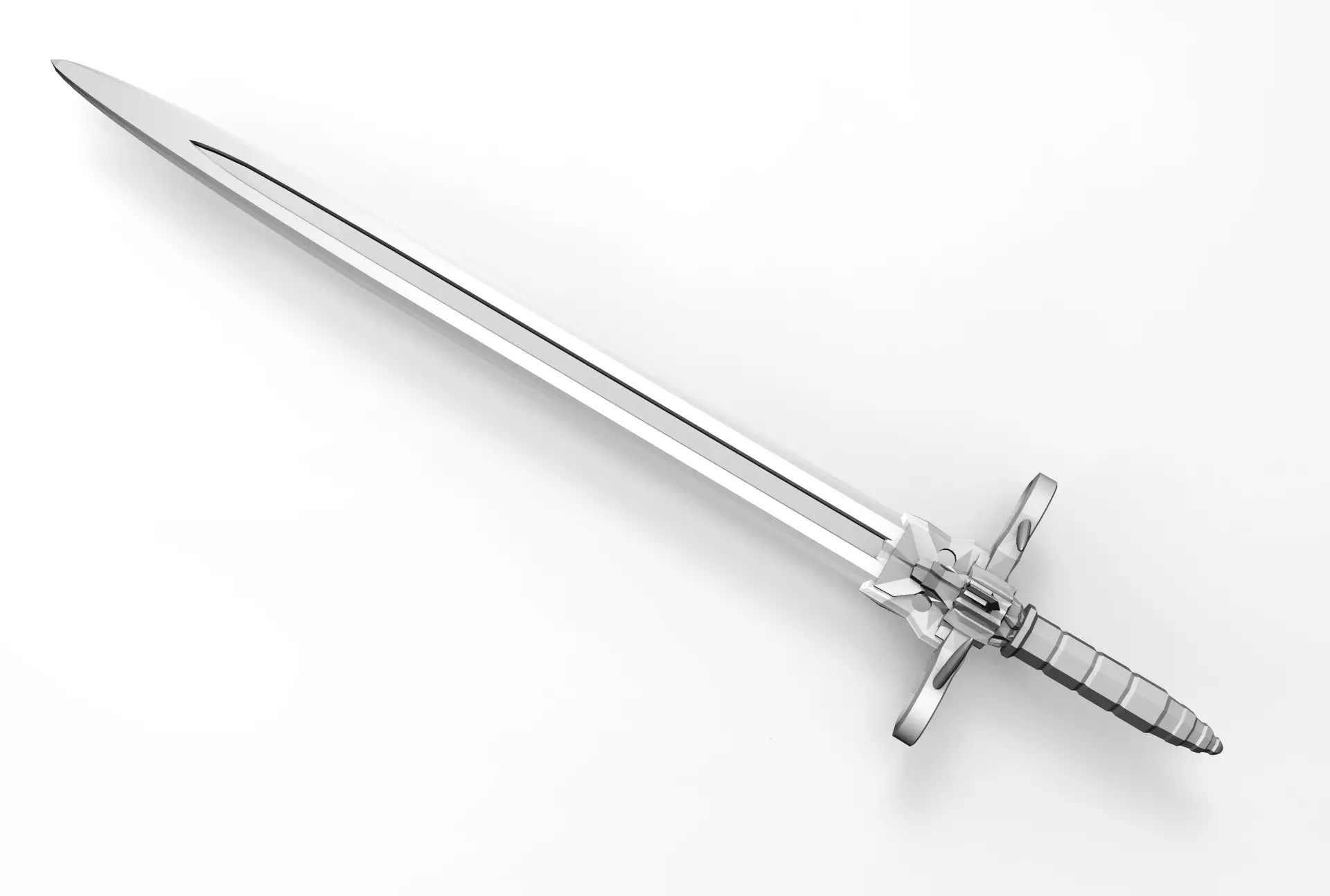 sci fi sword 1 Free 3D model
