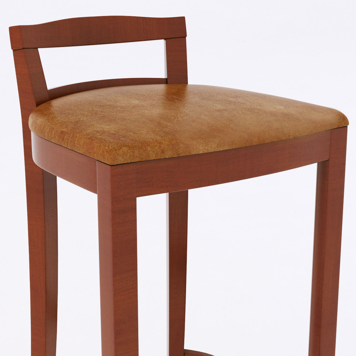 bar stool 3D model_1